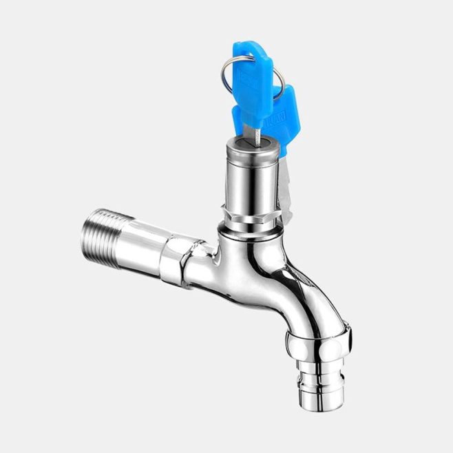 Robinet Extérieur Antivol À Clé Pour Tuyau Avec Bec Amovible En Laiton Résistant À La Corrosion - www.yonis-shop.com