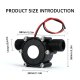 Micro Générateur Hydroélectrique Pour Eau Courante Charge LED 3 À 12 V 10 W Sortie Crête 80 V 220 mA - www.yonis-shop.com