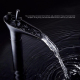 Robinet De Lavabo Cascade Eau Chaude Et Froide Noir En Laiton À Large Calibre Durable Et Étanche - www.yonis-shop.com