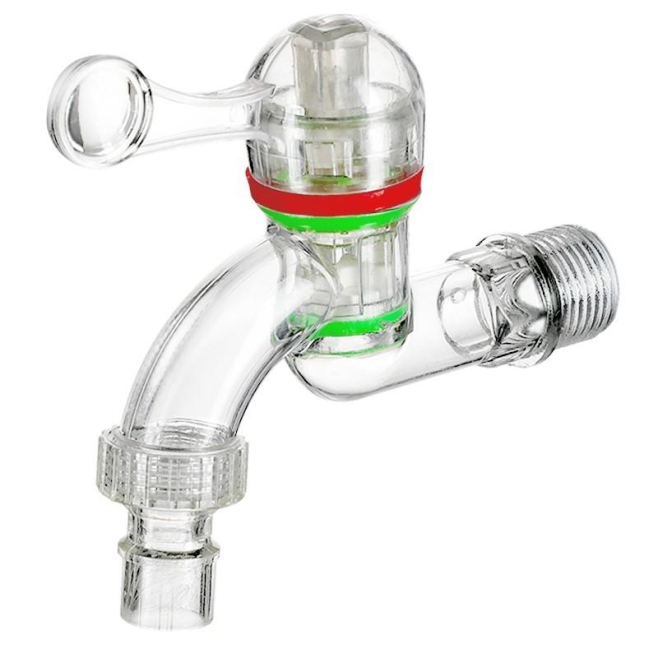 Tuyau De Robinet Transparent En PC Anti-Gel 2 Pièces Résistant À La Pression Raccord 4 Ou 6 Points Avec Joint Étanche - www.y...