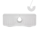 Tapis Évier Pour Robinet Anti Éclaboussures En Silicone Avec Évacuation Rapide Et Bord Étanche 37x14,7x2 Cm - www.yonis-shop.com