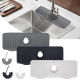 Tapis Évier En Silicone Anti Éclaboussures Avec Drainage Et Bord Imperméable 37x14,7x2 cm Lavable Au Lave Vaisselle - www.yon...