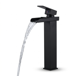 Robinet De Lavabo Monotrou Pour Vasque Anti Éclaboussures Avec Cartouche Céramique Résistant À La Rouille