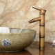 Vasque À Poser De Salle De Bain Rétro En Cuivre Avec Robinet Cascade Mitigeur Eau Chaude Et Froide Montage Simple Trou - www....
