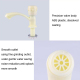 Robinet De Cuisine Vertical Pour Eau Froide En ABS Sortie D’eau Douce Économique Et Anti Éclaboussures - www.yonis-shop.com