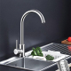 Robinet De Cuisine En Acier Inoxydable 304 Rotatif À 360° Avec Tuyau De 60 Cm Et Mousseur Économiseur D’Eau - www.yonis-shop.com