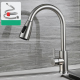 Robinet De Cuisine Extensible Eau Chaude Et Froide Affichage Numérique Sans Pile En Laiton 59 Automatique Rétractable