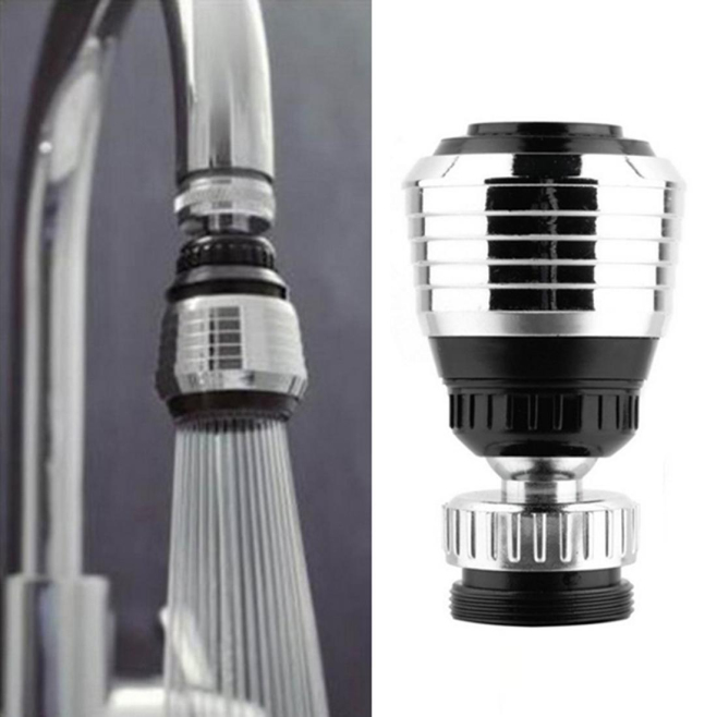Aérateur De Robinet De Cuisine Orientable Économiseur D’Eau Avec Filtre À Impuretés Débit Constant Installation Facile - www....