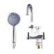 Robinet Instantané Cuisine Eau Chaude Et Froide Chauffage En 3 Secondes Affichage Numérique Inox 3000 W IPX4