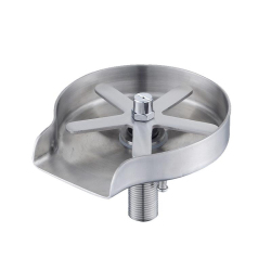 Rince Verres Automatique Haute Pression Pour Bars Et Cafés Buse Multi Angle Utilisation À Une Main Raccord Universel 4 Points