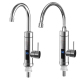 Robinet Électrique Chauffe Eau Instantané Pour Cuisine Chauffage En 3 Secondes Affichage Digital Inox 304 Eau Chaude Et Froid...