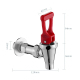Robinet Pour Seau Isotherme À Bouton Poussoir En Laiton Chromé Avec Raccords 3 Et 4 Points - www.yonis-shop.com