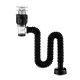 Siphon De Lavabo Anti-Odeurs En Acier Inoxydable Sortie Latérale Pivotante À 360° Avec Filtre Amovible 40 50 mm - www.yonis-s...