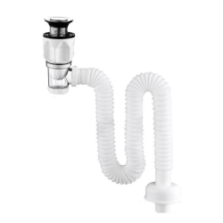 Bonde De Lavabo Anti Odeur En Acier Inoxydable À Évacuation Rapide Rotation 360° Filtre Amovible Joint Universel 40 50