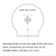 Rince Verres Haute Pression Pour Évier À Une Main Buse Multi Angle Raccord Universel 4 Points Pour Tasses Jusqu’à 11 Cm - www...
