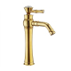 Robinet De Lavabo Haut Doré Eau Chaude Et Froide En Cuivre Avec Cartouche Céramique Et Aérateur Économiseur D’Eau - www.yonis...