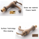 Robinet De Lavabo Monotrou En Cuivre Antique Pour Salle De Bain Eau Chaude Et Froide Avec Mousseur Économique - www.yonis-sho...