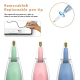 Stylet Pour iPad 2018 Et Versions Ultérieures Avec Rejet De Paume Sensibilité À L’Inclinaison Et Recharge Sans Fil Magnétique...