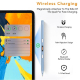 Stylet Pour iPad 2018 Et Versions Ultérieures Avec Rejet De Paume Sensibilité À L’Inclinaison Et Recharge Sans Fil Magnétique...