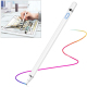 Stylet Tactile Actif Pour Tablettes Et Téléphones Pointe Sensible 1,4 Mm Autonomie 12 Heures Recharge Micro USB - www.yonis-s...