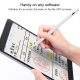 Stylet Capacitif Pour iPad Avec Rejet De Paume Sensibilité À L’inclinaison Pointe Fine 1,4 mm Et Autonomie De 10 Heures - www...