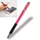 Stylet Tactile Capacitif 2 En 1 Pour Smartphone Et Tablette À Pointe Fine Haute Sensibilité Embout Doux Avec Clip - www.yonis...