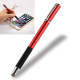 Stylet Tactile Capacitif 2 En 1 Pour Smartphone Et Tablette À Pointe Fine Haute Sensibilité Embout Doux Avec Clip - www.yonis...