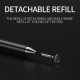 Stylet Capacitif Pour Écriture Dessin Et Jeux Avec Disque Transparent Embout Remplaçable Sans Recharge Pour Écrans Android Et...