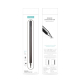Stylet Capacitif Pour Écriture Dessin Et Jeux Avec Disque Transparent Embout Remplaçable Sans Recharge Pour Écrans Android Et...