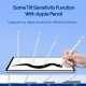 Stylet Actif Pour iPad 2018 Et Plus Avec Rejet De Paume Sensibilité À L’inclinaison Pointes Remplaçables Et Recharge USB-C - ...