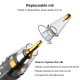 Stylet Capacitif Pour iPad 2018 Et Plus Écriture Fluide Pointe Fine Remplaçable Sensibilité À L’inclinaison Charge Magnétique...