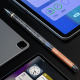 Stylet Capacitif Pour iPad 2018 Et Plus Écriture Fluide Pointe Fine Remplaçable Sensibilité À L’inclinaison Charge Magnétique...