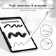 Stylet Actif Pour iPad Avec Rejet De Paume Pointe Fine Sans Bluetooth Autonomie 10 À 12 Heures Compatible iPad 2018 Et Plus R...