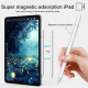 Stylet Actif Pour iPad Avec Rejet De Paume Pointe Fine Sans Bluetooth Autonomie 10 À 12 Heures Compatible iPad 2018 Et Plus R...