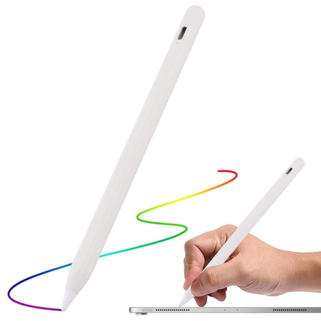 Stylet Capacitif Actif Pour iPad Et iPad Pro Avec Rejet De Paume Pointe Remplaçable Et Charge En 10 Minutes - www.yonis-shop.com