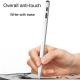 Stylet Capacitif Actif Pour iPad 2018 Et Plus Avec Affichage Numérique Écriture Selon L’inclinaison Et Embout Passif Pour Tél...