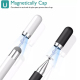 Stylet Capacitif Deux En Un Pour Smartphone Et Tablette Avec Embout Disque 7 Mm Et Fibre Argentée Sans Recharge - www.yonis-s...