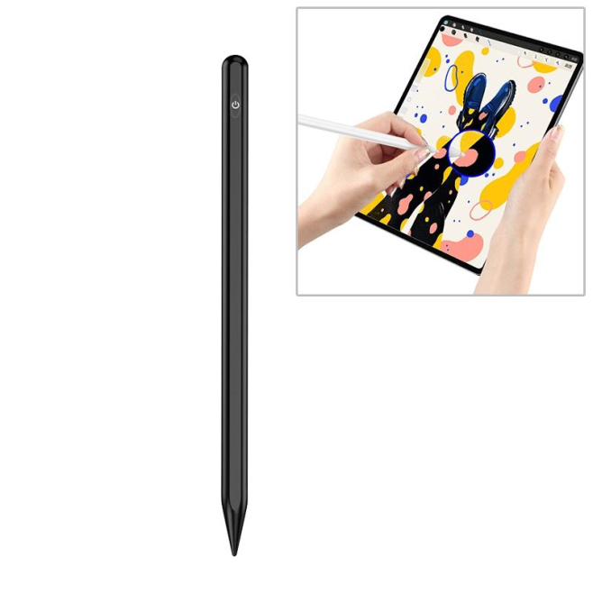 Stylet Capacitif Pour iPad À Pointe Silicone Remplaçable Autonomie De 10 À 12 Heures - www.yonis-shop.com