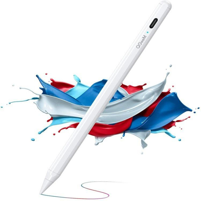 Stylet Actif Rechargeable Pour iPad Avec Rejet De Paume Autonomie De 20 Heures Sans Appairage Bluetooth - www.yonis-shop.com