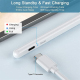 Stylet Actif Rechargeable Pour iPad Avec Rejet De Paume Autonomie De 20 Heures Sans Appairage Bluetooth - www.yonis-shop.com