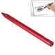Stylet Tactile Rechargeable Pour Smartphones Et Tablettes Pointe Métallique 2,3 mm Autonomie 12 h Compatible iPhone iPad Sams...