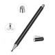 Stylet Capacitif 2 En 1 Pour Smartphone Et Tablette Pointe Disque Transparente 7 Mm Embout Fibre Argentée Sans Recharge - www...