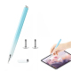 Stylet Tactile Capacitif Pour Smartphone Et Tablette Avec Disque Transparent 7 Mm Sans Recharge Et 2 Embouts De Rechange - ww...
