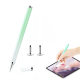 Stylet Tactile Capacitif Pour Smartphone Et Tablette Avec Disque Transparent 7 Mm Sans Recharge Et 2 Embouts De Rechange - ww...