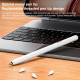 Stylet Capacitif Pour iPad Avec Anti-Touches Parasites En Inclinaison Bluetooth Type-C Et 8 À 10 Heures D’Autonomie - www.yon...