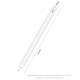 Stylet Numérique Pour iPad Écriture Et Dessin Recharge Magnétique Détection D’inclinaison Rejet De Paume Autonomie 10 Heures ...