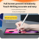Stylet Capacitif Bluetooth Pour iPad Écriture Fluide Sans Délai Autonomie 8 H Détection De L’inclinaison Connecteur 8 Pin - w...