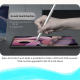 Stylet Capacitif Bluetooth Pour iPad Écriture Fluide Sans Délai Autonomie 8 H Détection De L’inclinaison Connecteur 8 Pin - w...