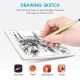 Stylet Universel Pour Écran Tactile À Double Embout Tissu Et Silicone En Aluminium Pour Smartphone Et Tablette 140 Mm 30 G - ...