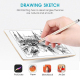 Stylet Universel Pour Écran Tactile À Double Embout Tissu Et Silicone En Aluminium Pour Smartphone Et Tablette 140 Mm 30 G - ...